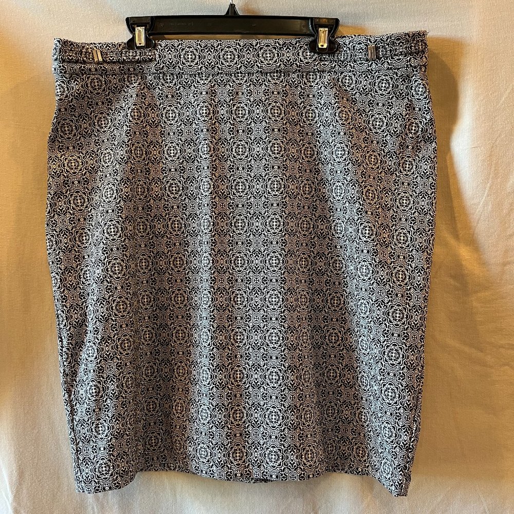 Black and White Skirt
